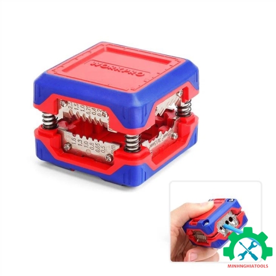 Dụng cụ tuốt dây đa năng, kích thước 4x5cm Workpro - WP291010