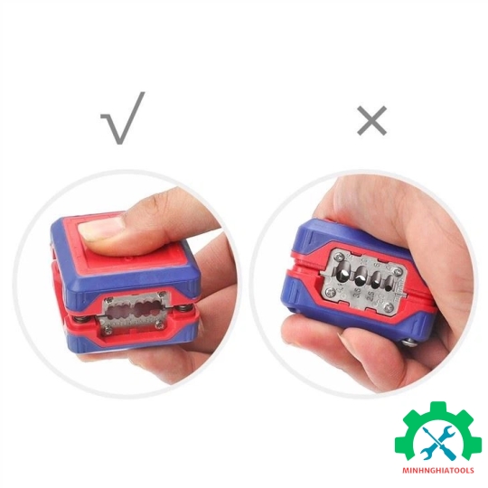 Dụng cụ tuốt dây đa năng, kích thước 4x5cm Workpro - WP291010