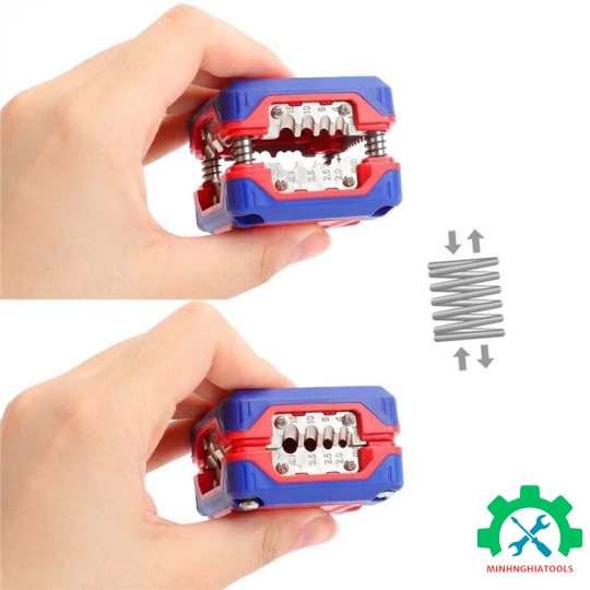 Dụng cụ tuốt dây đa năng, kích thước 4x5cm Workpro - WP291010