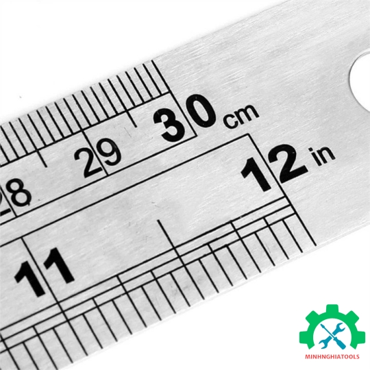 Thước đo thẳng thép không gỉ, kích thước 1200mm (48 inches) Workpro - WP265003 