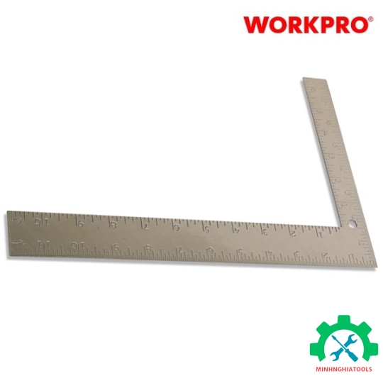 Thước thép đo vuông góc, kích thước 200*300mm Workpro - WP264009 