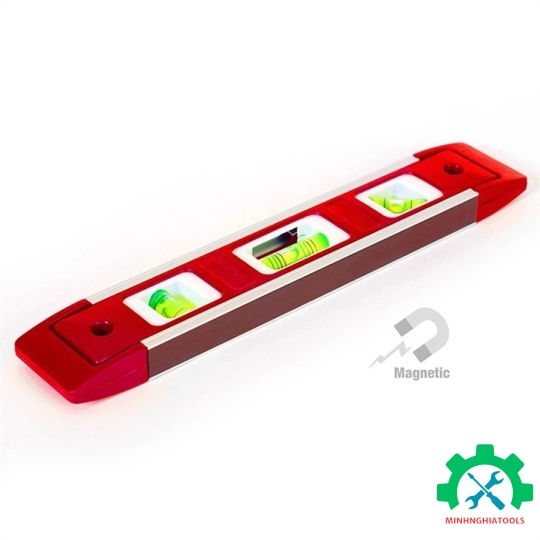 Thước thủy có từ tính, dạng hộp, kích thước 225mm (9 inches) Workpro - WP262026 