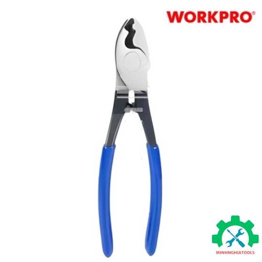 Kìm cắt dùng để cắt dây điện, dây cáp, kích thước: 210mm Workpro -WP293002 