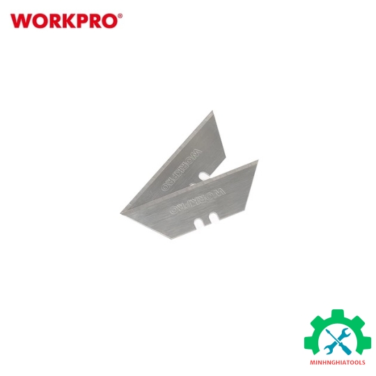 Dao tiện ích có lưỡi cắt bằng nhôm, lưỡi dao có thể thu vào Workpro - WP213005 