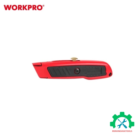 Dao tiện ích có lưỡi cắt bằng nhôm, lưỡi dao có thể thu vào Workpro - WP213005 
