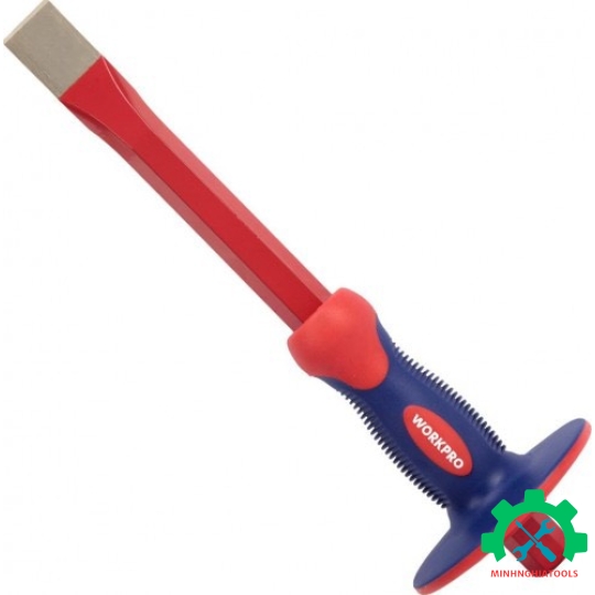 Dùi đục sắt mũi dẹt, kích thước 4X305mm Workpro - WP242002 