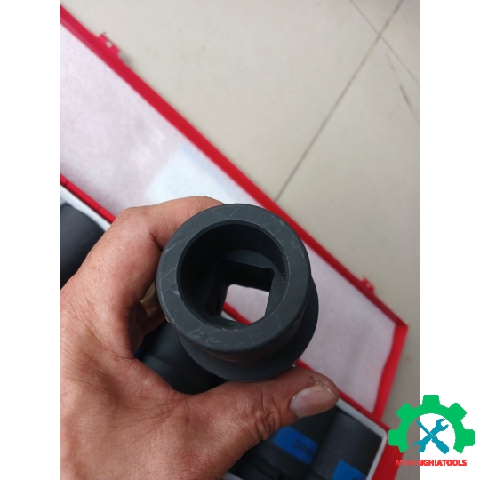 Bộ đầu tube lục giác đen dài 1" 8pcs 19-41mm Kingtony 8408MP02