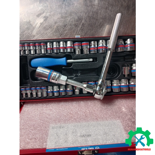 Bộ tube 39 chi tiết 1/4  inch và 3/8 inch Kingtony 5032CR
