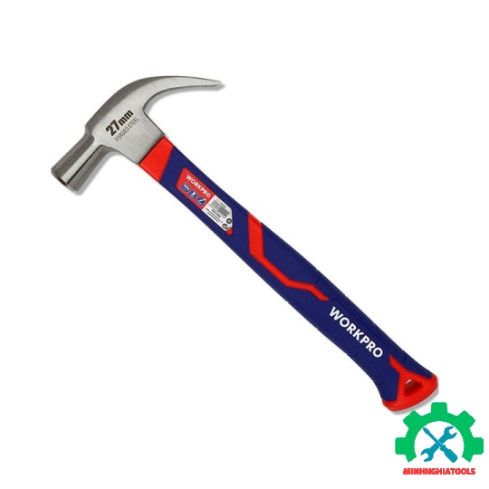 Búa nhổ đinh 27mm, cán bọc cao su Workpro - WP2241044 