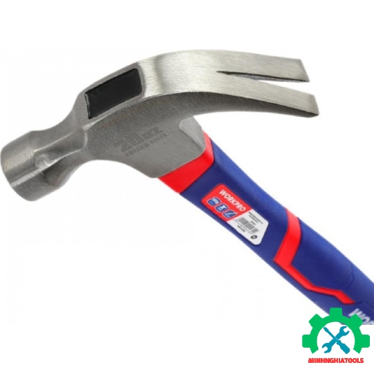 Búa nhổ đinh 560gram (20OZ), cán bọc cao su Workpro - WP241012 