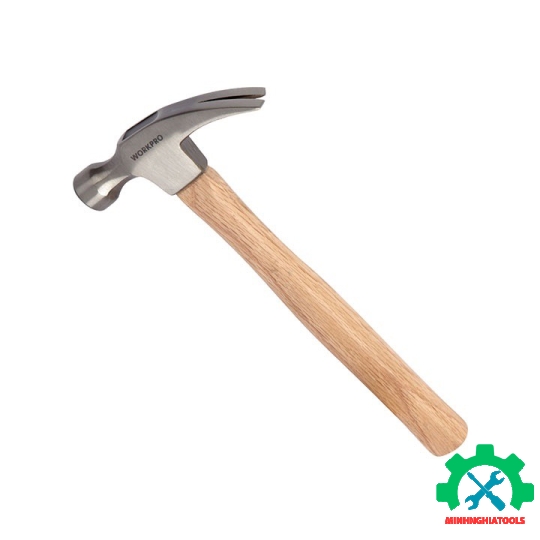 Búa đóng nhổ 337gram (12OZ), cán GỖ nhựa Workpro - WP241005 