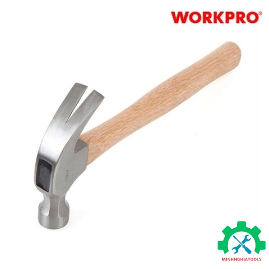 Búa đóng nhổ 560gram (20OZ), cán GỖ nhựa Workpro - WP241007 