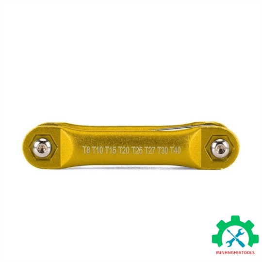 Bộ lục giác đầu hình sao, kiểu gấp tôm tích, 8 cái Workpro - WP222025 