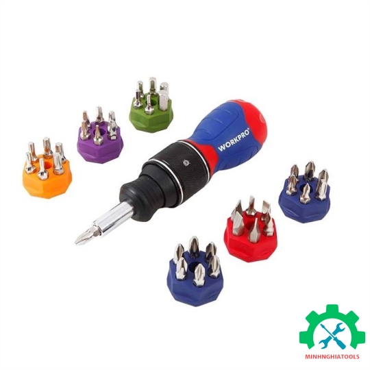 Bộ tua vít đổi đầu (1 set = 38 PCS) Workpro - WP221050 