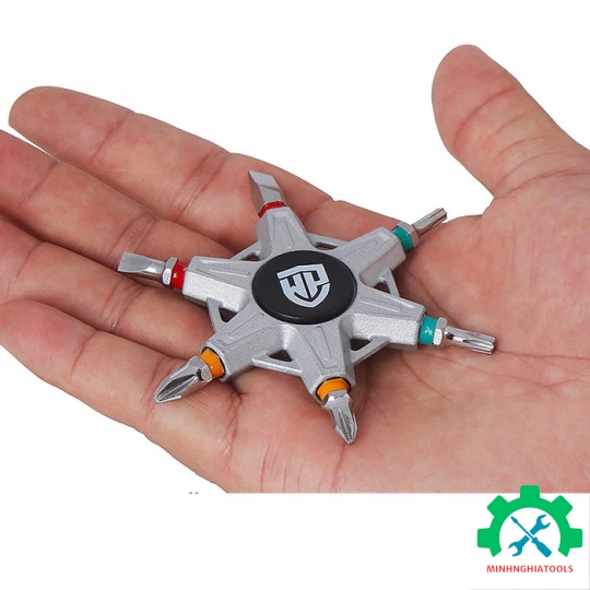 Bộ tua vít mở rộng 6in1 Workpro - WP221065 