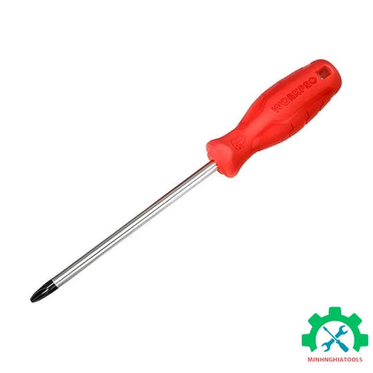 Tua vít đầu hình hoa khế, kích thước PH2x150mm, thép hợp kim CR-V Workpro - WP221010 