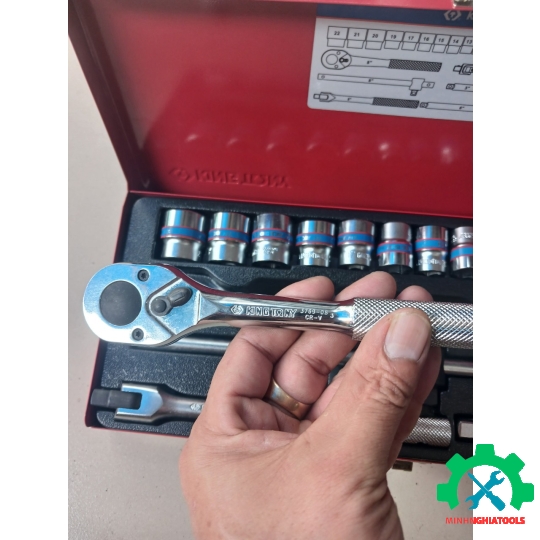 Bộ tube 3/8"  22 chi tiết 6 cạnh (6-22mm) Kingtony 3523MR