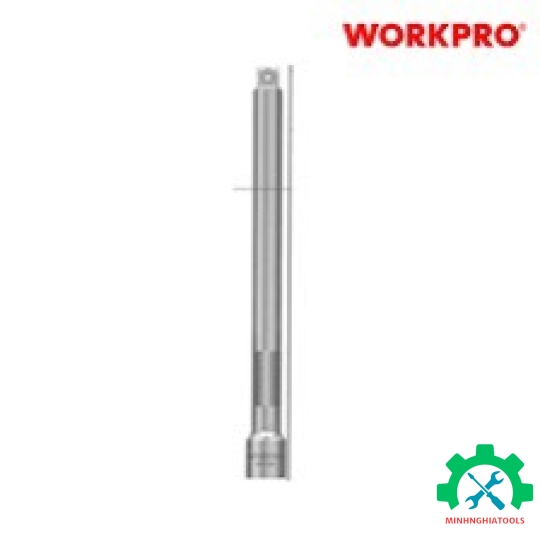 Nối tuýp dài có đầu vuông 1/4 inch dài 3 inch 75mm Workpro - WP275021 