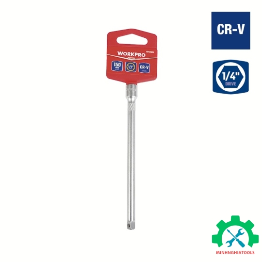 Nối tuýp dài có đầu vuông 1/4 inch dài 6 inch 150mm Workpro - WP275023 