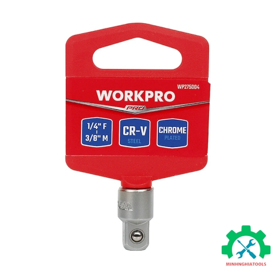 Đầu chuyển đổi từ đầu vuông 1/4 inch sang 3/8 inch Workpro - WP275004 