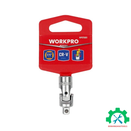 Đầu nối lắc léo có đầu vuông 1/4 inch Workpro - WP275001 