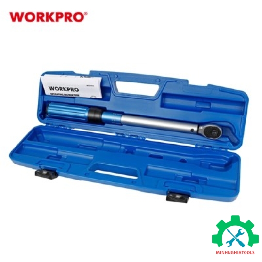 Cần siết lực 1/2 inch 40-220Nm cán xanh dài 510mm Workpro WP271020