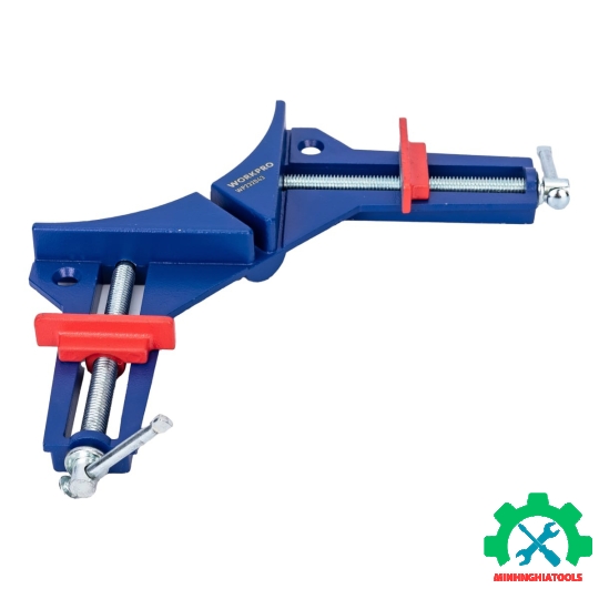 Kẹp góc 90 độ, dùng để điều chỉnh gỗ, Workpro - WP232043 