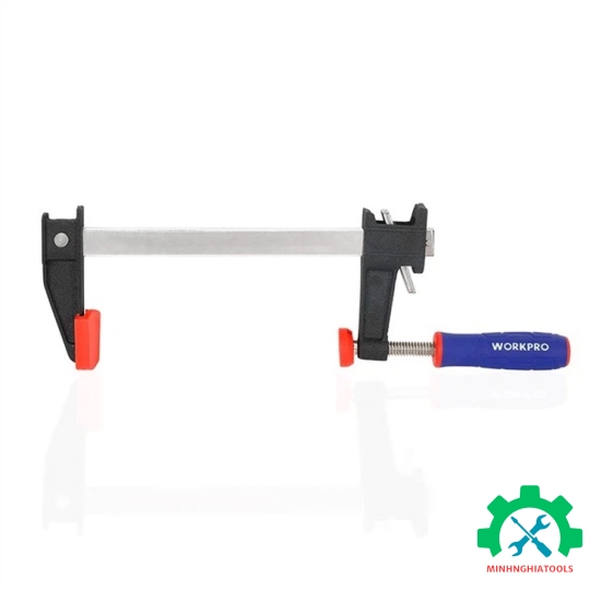 Kẹp thanh bằng thép, kích thước: 300mm (12 inches), Workpro - WP232031 