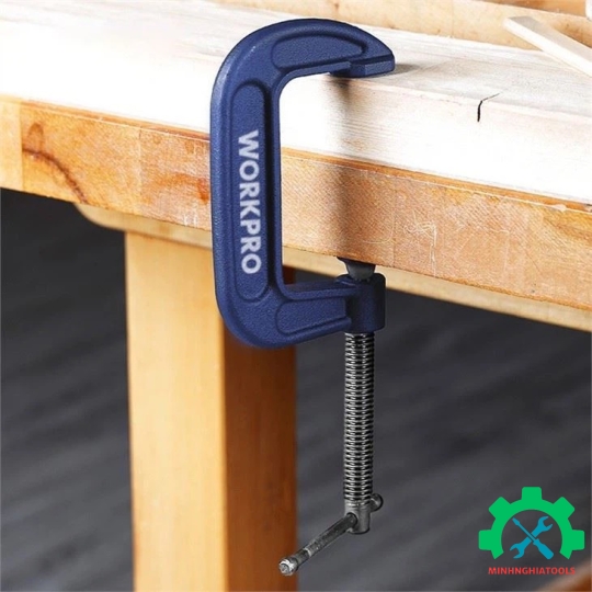 Cảo chữ C WORKPRO kích thước từ 2 - 8 inch 