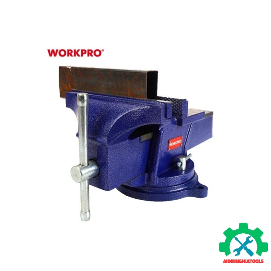 Êtô bệ khớp xoay Workpro 8 inch 200mm - WP233008 