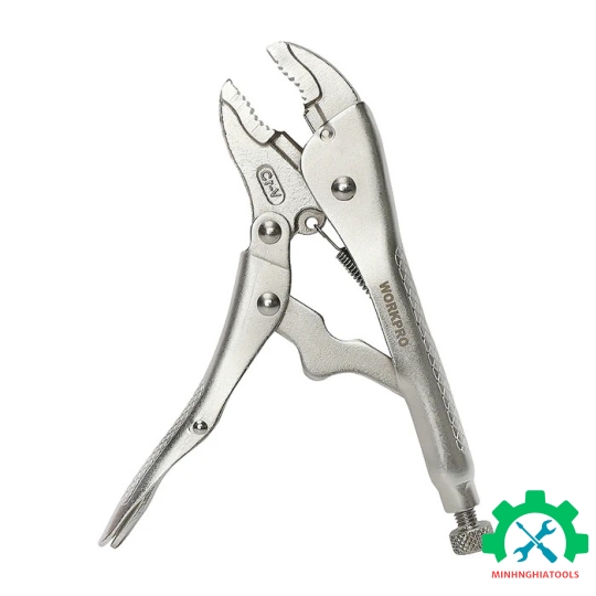 Kìm bấm mũi cong 7 inch 180mm Workpro -  WP231058 