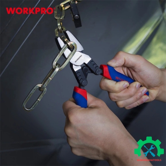 Kìm điện 8 inch 200mm loại tốt Workpro - WP231089 
