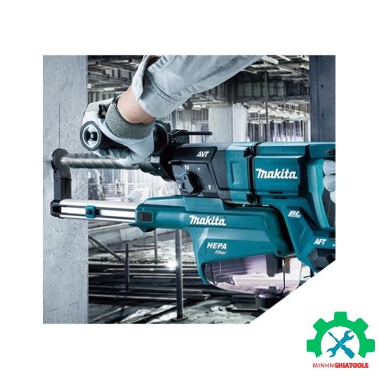 Máy khoan đa năng dùng pin 40V max Makita HR007GM201 (CHUÔI GÀI SDS-PLUS/28MM/BL) 