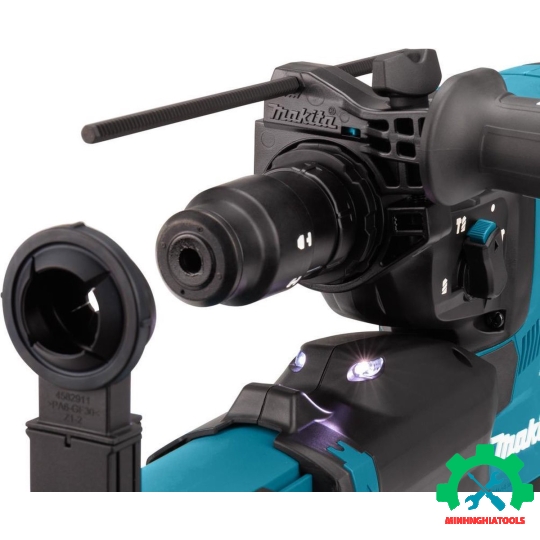 Máy khoan đa năng dùng pin 40V max Makita HR007GM201 (CHUÔI GÀI SDS-PLUS/28MM/BL) 