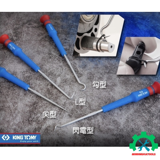 Bộ móc phốt nhỏ 4 chi tiết Kingtony 30914AY 