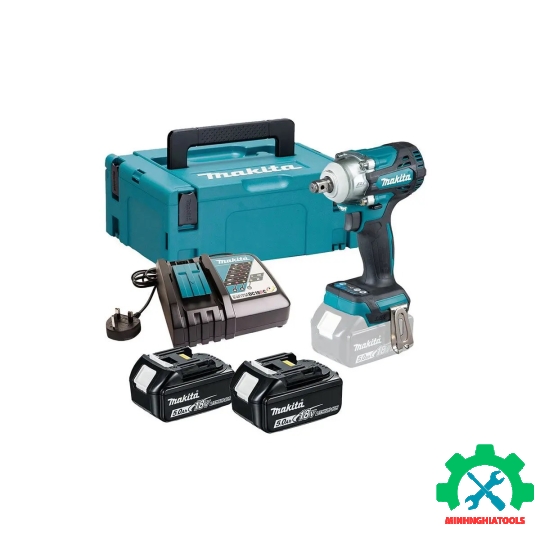 Máy siết bu lông dùng pin Makita DTW300RTJ ( 12.7MM/BL - 18V )