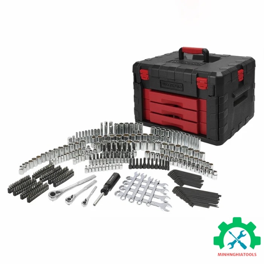 Bộ công cụ cơ khí các loại có hộp đựng (1 set = 320 cái) Workpro - WP003055 