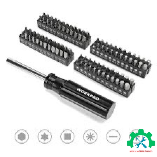 Bộ công cụ cơ khí các loại có hộp đựng (1 set = 320 cái) Workpro - WP003055 