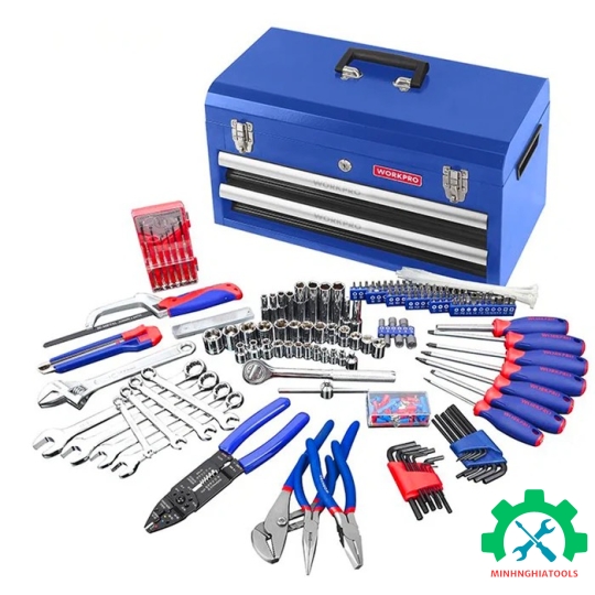 Bộ công cụ cơ khí các loại có hộp đựng (1 SET = 239 cái) WP209033 