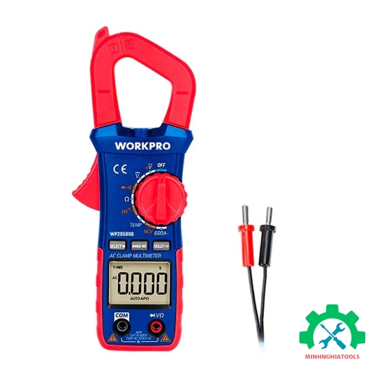 Đồng hồ đo điện vạn năng, Ampe kìm kỹ thuật số Workpro - WP295006 