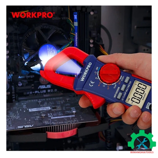 Đồng hồ đo điện vạn năng, Ampe kìm kỹ thuật số Workpro - WP295006 