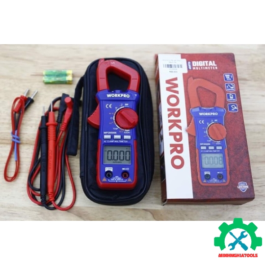 Đồng hồ đo điện vạn năng, Ampe kìm kỹ thuật số Workpro - WP295006 