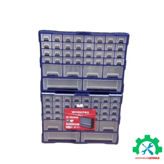 Hộp đựng đồ nghề 38 ngăn bằng nhựa PP cao cấp WORKPRO WP283009 