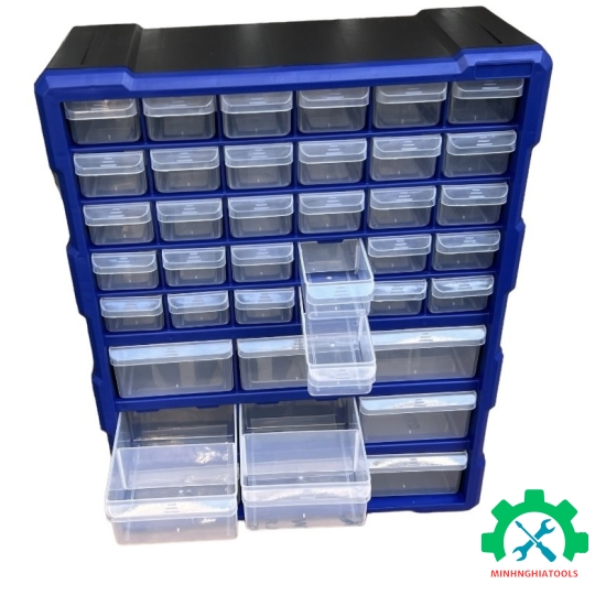 Tủ đựng linh kiện 39 ngăn WORKPRO WP283010 47.5 x 38.5 x 16.2 cm 