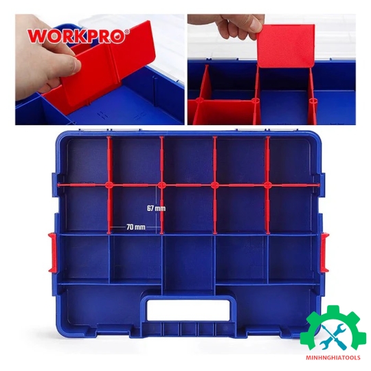 Thùng nhựa đựng đồ nghề nhựa WP283007 