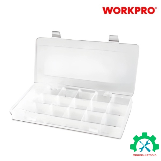 Hộp đựng đồ nghề chia ngăn 18 ô, bằng nhựa WP283006 