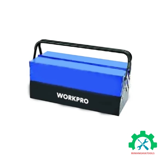 Hộp công cụ kéo 5 khay, bằng sắt 49.5x20x29cm Workpro - WP282001 
