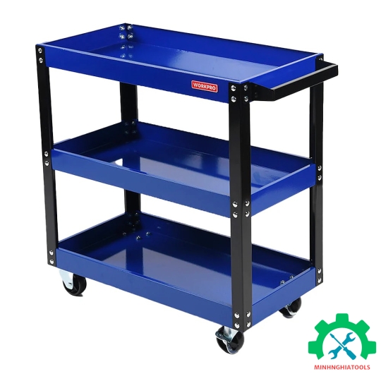 Kệ 3 tầng, bằng kim loại dùng đựng dụng cụ Workpro - WP285001 