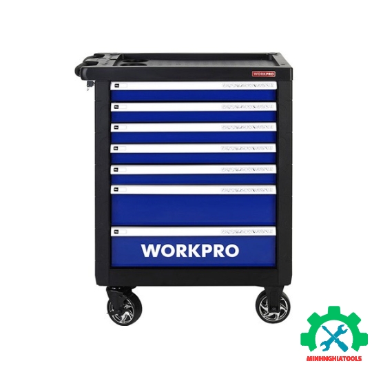 Tủ đồ nghề 7 ngăn, bằng kim loại Workpro - WP285002 