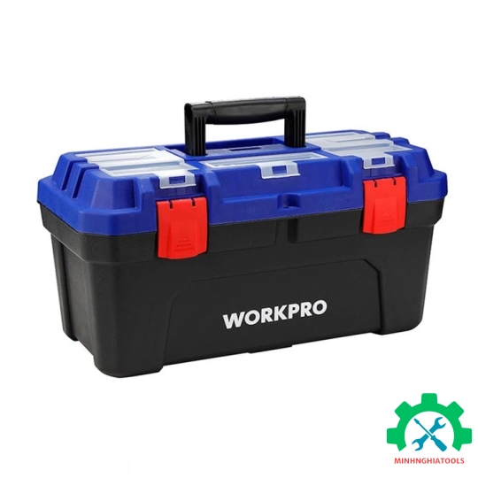 Thùng đồ nghề bằng nhựa, kích thước 500mm (20 inches) Workpro - WP283002 